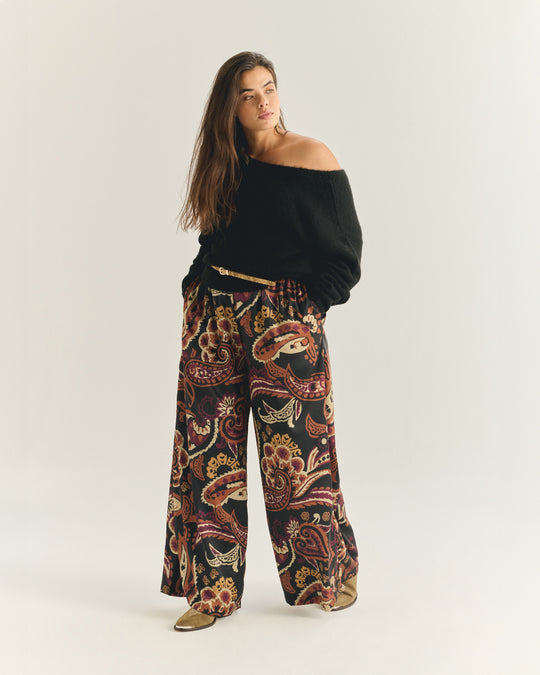 Pantalones con estampado Levy